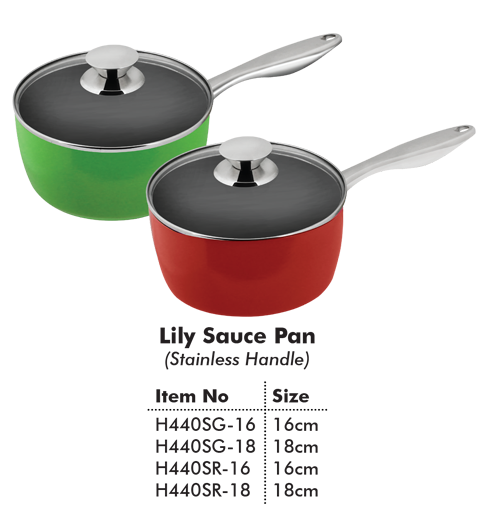 Lily Sauce Pan (SS Handle)